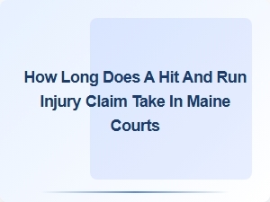 How Long Does a Hit and Run Injury Claim Take in Maine Courts?